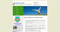 Desktop Screenshot of carebestphysio.com